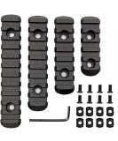 Pecawen Polymer Picatinny Rail Section - 5, 7, 9, 11 Slot Ultralight Rail - Buy Online on GoSupps.com