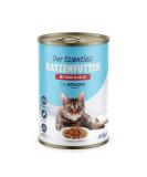 Buy Amazon Wet Cat Food Bites with Beef in Jelly - 415g Pack for International Shipping - Buy Online on GoSupps.com