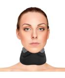 Liujiami Memory Foam Neck Support Brace - Adjustable Cervical Collar for Neck Pain Relief and Posture Correction - Grey - Buy Online on GoSupps.com