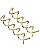 Voarge 20 Spiral Hair Pins Twist Hair Clips Rounded Hair Barrettes for Hair Styling Spiral Shaped (Gold) Item Name (aka Title) - Buy Online on GoSupps.com
