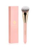 TEOYALL Flat Angled Foundation Brush - Large Dense Synthetic Kabuki Brush for Liquid Cream & Powder Makeup - Pink - Buy Online on GoSupps.com
