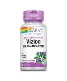 Solaray Vizion 42mg Veg Capsules (90ct) - Plastic Bottle for Eye Health Support - Buy Online on GoSupps.com