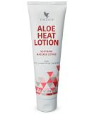 Forever Living Aloe Heat Lotion | Menthol & Eucalyptus | Vegan Skin Relief | 4 fl oz - Buy Online on GoSupps.com