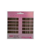 Efalock Professional Comtesse Hair Clips - Wavy Brown 5 cm 100 Pieces - International Shipping Available - Buy Online on GoSupps.com
