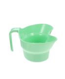 Toothbrush Cup Holder for Patients | Plastic Dental Emesis Tray | Elderly Toothbrush Mug with Handle - Ideal for Teeth Cleaning - Buy Online on GoSupps.com