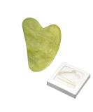 Buy Gua Sha Facial Tool & Roller - Lymphatic Drainage Massage for Tension Relief & Skin Relaxation - International Shipping Available - Buy Online on GoSupps.com