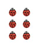 6 Pack Cchhyyt Mystical Garden Cartoon Rubber Drawer Handles for Kids - Ladybug Design Cabinet Knobs for Children's Rooms - Buy Online on GoSupps.com