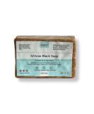 SW6 Authentic African Black Soap Bar | Organic Raw Soap with Shea Butter | Gentle Cleansing (5.29oz) | International Shipping Available - Buy Online on GoSupps.com