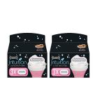 Buy 2 x Wilkinson Sword Intuition Revitalising Care Pomegranate Blades - 6 Pieces for Sale | International Shipping Available - Buy Online on GoSupps.com