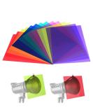 14 Pack Color Correction Light Gel Filter Sheet Colored Overlays Transparency Film Plastic Sheets, 11.7 by 8.3 Inches, 7 Colors - Buy Online on GoSupps.com