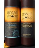 Argan De Luxe 100% Pure Organic Moroccan Argan Oil Shampoo & Conditioner 500ml - Nourishing Mint Formula | Argan Deluxe - Buy Online on GoSupps.com