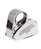 KINGMAS 40x Jeweller Loupe Folding Magnifying Jewelry Eye Magnifier With LED Light Illuminated (LED Currency Detecting/Jewlers Identifying Type Lupe) - Buy Online on GoSupps.com