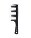 HYOUJIN Black Wide Tooth Detangling Comb - Best Styling for Curly Wet Long Hair - Buy Online on GoSupps.com