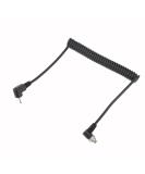 Acouto 2.5mm Male Flash PC Sync Cable with Screw Lock - Coiled Wire - Buy Online on GoSupps.com