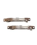 Chenkou Craft 40pcs Silver Metal French Barrette Hair Clips DIY Craft (3 1/8) - Buy Online on GoSupps.com