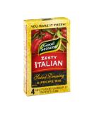 Good Seasons Zesty Italian Dressing & Recipe Seasoning Mix (4 ct Packets) Zesty Italian 0.6 Ounce (Pack of 4) - Buy Online on GoSupps.com