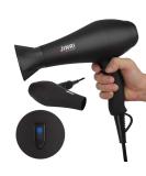 Professional Salon Hair Dryer | Ionic Lightweight Quiet Blow Dryer with Diffuser Concentrator & Comb for Curly Hair - International Shipping Available - Buy Online on GoSupps.com