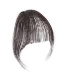 Shop Clip-In Fringe Echo | 100% Real Hair Pony Extensions for Women - Dark Brown Wispy Style - Buy Online on GoSupps.com