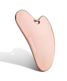 Scienlodic Stainless Steel Gua Sha Tool - Rose Gold Facial Massage for Jawline & Body | Perfect Skin Care Gift - Buy Online on GoSupps.com