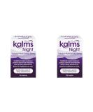 Kalms Night 56 Tablets - Traditional Herbal Medicinal Product Used for The Temporary Relief of Sleep Disturbances (Pack of 2) - Buy Online on GoSupps.com