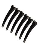 6 Pcs Hair Sectioning Clips Plastic Hairdresser Clips Hair Hairdressing Styling Clips for Styling of All Hair Types Black 6 Count (Pack of 1) - Buy Online on GoSupps.com