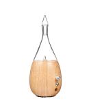 Raindrop 2.0 Nebulizing Diffuser - Essential Oil Aromatherapy with Light-Colored Wood Base | International Shipping Available - Buy Online on GoSupps.com