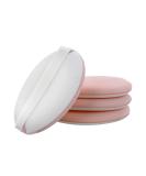 Molain 8-Part Round Make-Up Sponge Set with Strap - Smooth Powder Blending for Primer Cream & Concealer - Full Coverage Face & Body Applicator in White - Buy Online on GoSupps.com
