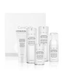 CareCella Hydration Basic Set | Intense Hydration for All Skin Types | B-Corp Certified & Dermatologist Tested Cleanser Toner Serum Emulsion & Cream - Buy Online on GoSupps.com