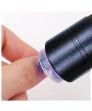 Mini LED Nail Dryer UV Flashlight - 15s Fast Drying Gel Light & Sensor Nail Lamp (Black) - Perfect for Quick Nail Polish Hardening - Buy Online on GoSupps.com