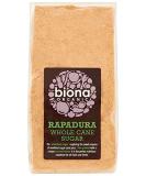 Biona Organic Rapadura Whole Cane Sugar 500g - Natural Sweetener - Certified Organic - Buy Online on GoSupps.com