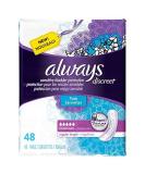 Always Discreet Incontinence Pads, Maximum Absorbency, Regular Length - 48 Count - Buy Online on GoSupps.com