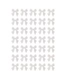 100 Pieces 3D Nail Bowknot Mini Butterfly Bow Ties Nail Charms Flatback Nail Art Resin Decoration for Nail Manicure Accessories Women Girls (White) - Buy Online on GoSupps.com