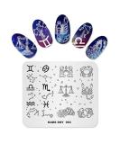 KADS Nail Stamping Plate Chinese Sky Constellation Design for Nail Art (SK003) - Buy Online on GoSupps.com