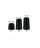 The Golf Works Black Tapered Iron Ferrules - .570'' OD, .355'' ID - 12 Pack 66TI (12 Pack) - Buy Online on GoSupps.com