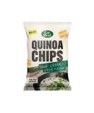 Eat Real Sour Cream & Chive Quinoa Chips 1 x 90g - Buy Online on GoSupps.com