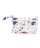 Qiantull Mini Diaper Bag - Colorful Animal Pattern Waterproof Wet Bag for Babies | 22x15cm Small Wet/Dry Organizer for Swimming Beach Camping - Buy Online on GoSupps.com