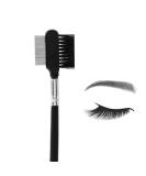Buy 2 in 1 Multifunctional Eyebrow and Eyelash Brush Comb | Double Head Metal Steel Makeup Tool for Perfect Eyebrows - International Shipping Available - Buy Online on GoSupps.com