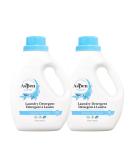 Natural Laundry Detergent Unscented - 100% Organic Vegan & Biodegradable - Safe for Babies Pets & Kids - EWG Certified (2 Pack - Buy Online on GoSupps.com