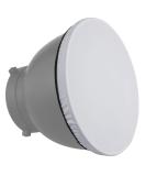 Haoge 8" 210mm Soft White Diffuser Sock for Studio Strobe Reflector - Buy Online on GoSupps.com