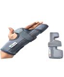 WITSOUL Boxer Finger Splint for Pinky & Ring Support - Adjustable Brace for Right/Left Hand - Grey - Small Size - International Shipping Available - Buy Online on GoSupps.com