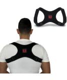 TULPAR Posture Corrector for Women and Men - Adjustable Upper Back Support Brace for Spinal Alignment - Includes Extra Straps and Posture Correction Guide - Buy Online on GoSupps.com
