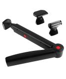 FERRISA Back Shaver for Men - Electric Body Grooming with 2 Flex Heads Facial Razor & 10 Blades | International Shipping Available - Buy Online on GoSupps.com