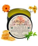 Extra Strength Sacred Healing Arnica + Hemp Organic Salve - 3000MG Pain Relief & Skin Care | Nourishing Soothing Salve Made in the USA - Buy Online on GoSupps.com
