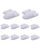 ROYGBBP 10 Pairs Luxury Velvet Spa Slippers | Non Slip Guests Flip Flop for Travel, Home, Hotel, Nail Salon | Fits US Men Size 11 & US Women Size 12 - Buy Online on GoSupps.com