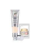IT Cosmetics CC+ Cream 32ml with SPF 50 - Full-Coverage Foundation, Concealer, and Moisturizer Set - Buy Online on GoSupps.com