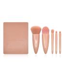 Premium 5-Piece Makeup Brush Set - Professional Foundation & Eyeshadow Brushes - Soft Odorless Synthetic with Storage Box - Buy Online on GoSupps.com