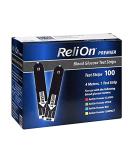 ReliOn Premier Blood Glucose Test Strips - 100 Ct (2 pk) - Buy Online on GoSupps.com