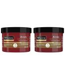 TRESemm Keratin Smooth Deep Smoothing Mask rinse-out hair treatment with hydrolysed keratin for soft shiny frizz-free hair 440 ml (Pack of 2) 440 millilitre (Pack of 2) - Buy Online on GoSupps.com
