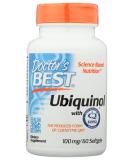 Best Ubiquinol 100 mg Softgels by Doctor's Best - Kaneka QH 60 Count - Pack of 3 | Premium Antioxidant Support | International Shipping Available - Buy Online on GoSupps.com