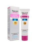 Relief Sun Organic Sunscreen SPF50 - Lightweight Oil-Free Kojic Acid & Collagen Face Cream for Acne Prone Skin - Non-Greasy Moisturizer for Face & Body (50ml - Buy Online on GoSupps.com